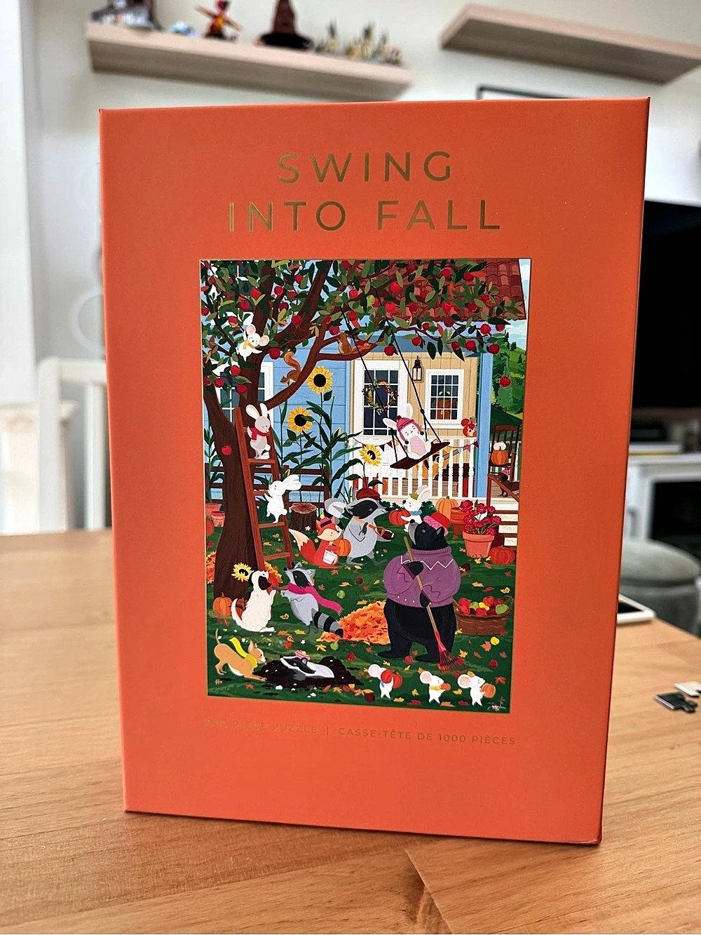 Hobbry Swing Into Fall 1000 Piece Puzzle